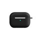 Θήκη Σιλικόνης για AirPods Pro, Διαφανές, Μαύρο, Black