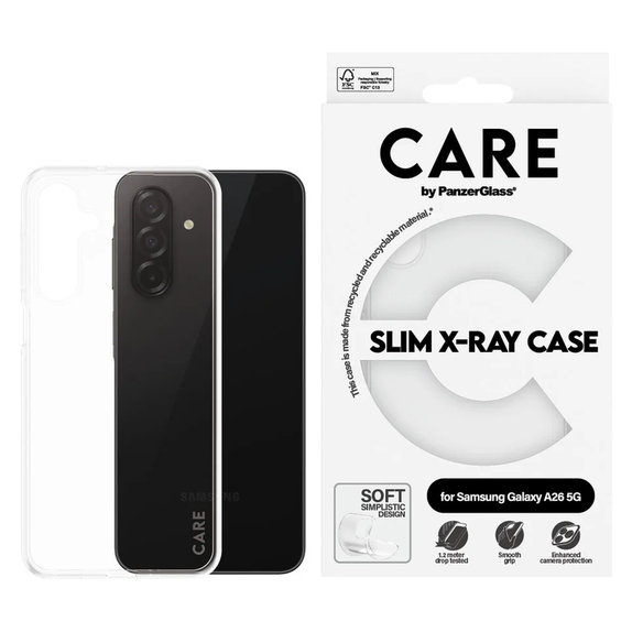 Θήκη X-Ray για Samsung Galaxy A26 5G, Διάφανο, PanzerGlass
