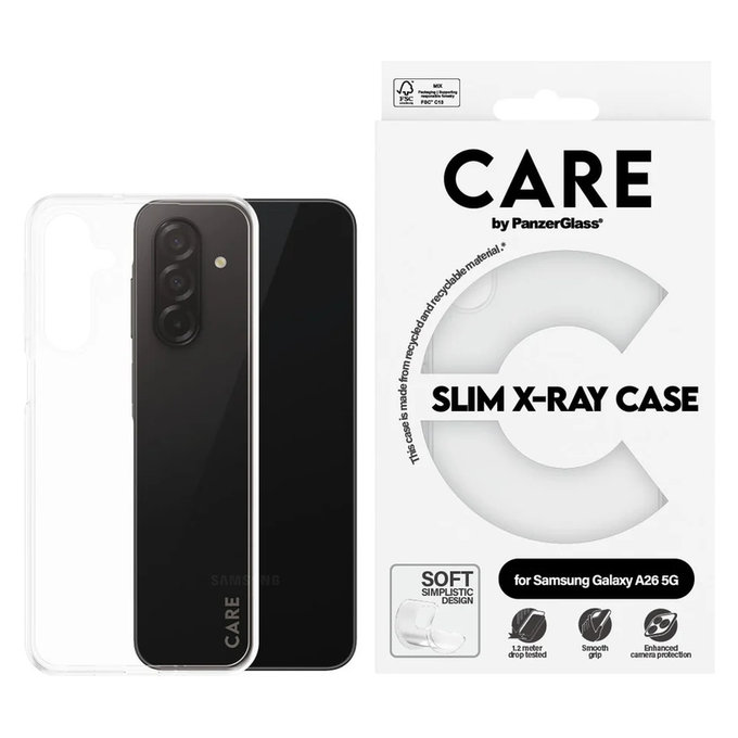 Θήκη X-Ray για Samsung Galaxy A26 5G, Διάφανο, PanzerGlass