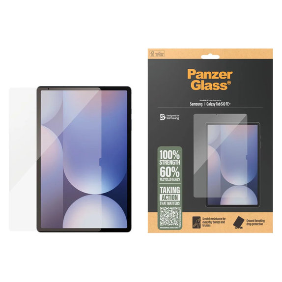 Σκληρυμένο γυαλί UWF για Samsung Galaxy Tab S10 FE+, Διάφανο, PanzerGlass