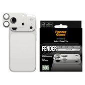Προστατευτικό καλύμματος φακού Fender για iPhone 17 Pro, Ασημί, PanzerGlass