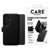 Θήκη Tango Wallet Two-In-One με QI για Samsung Galaxy S26+, Μαύρο, PanzerGlass
