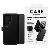 Θήκη Wallet Tango Two-In-One με QI για Samsung S26 Ultra, Μαύρο, CARE