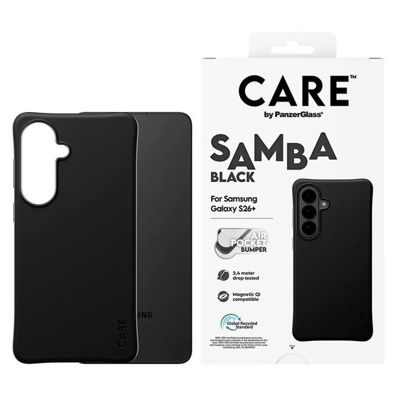 Θήκη Samba με QI για Samsung Galaxy S26+, Μαύρο, PanzerGlass