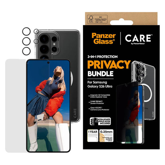 Bundle Privacy 3 σε 1 για Samsung Galaxy S26 Ultra, PanzerGlass