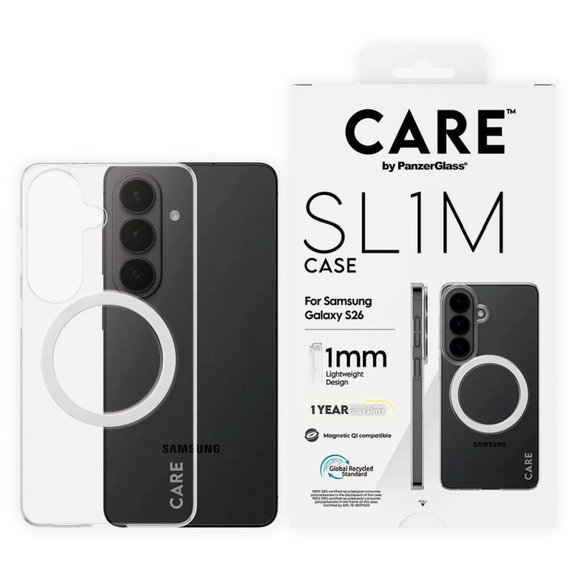 Θήκη SL1M για Samsung S26, Διαφανές, CARE