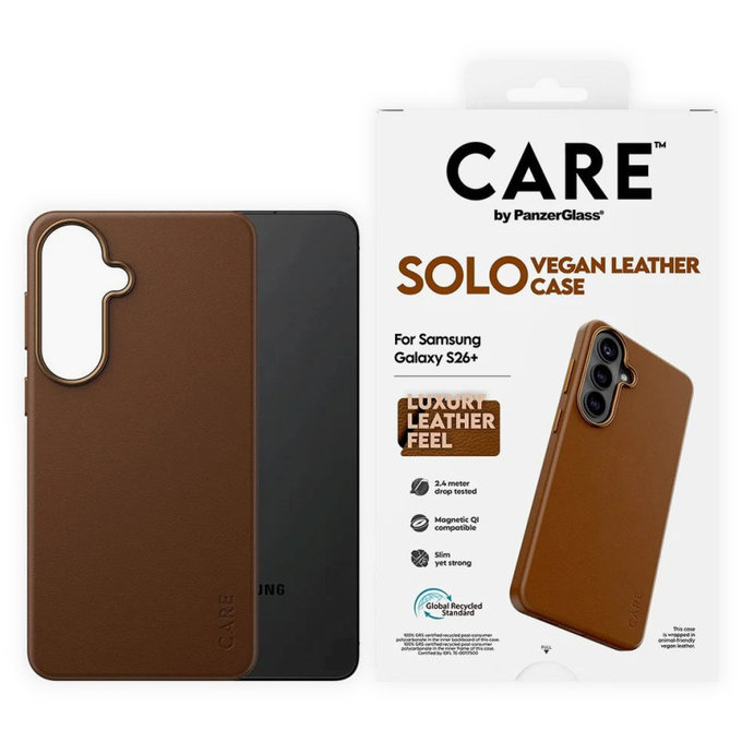 Θήκη Solo για Samsung S26+, Καφέ, CARE