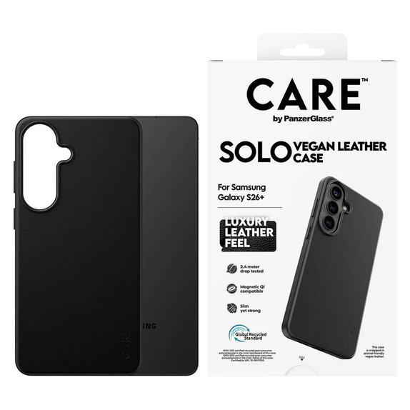 Θήκη Solo για Samsung Galaxy S26+, Μαύρο, PanzerGlass