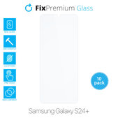 Προστατευτικό Γυαλί για Samsung Galaxy S24+, 10 Pack, FixPremium
