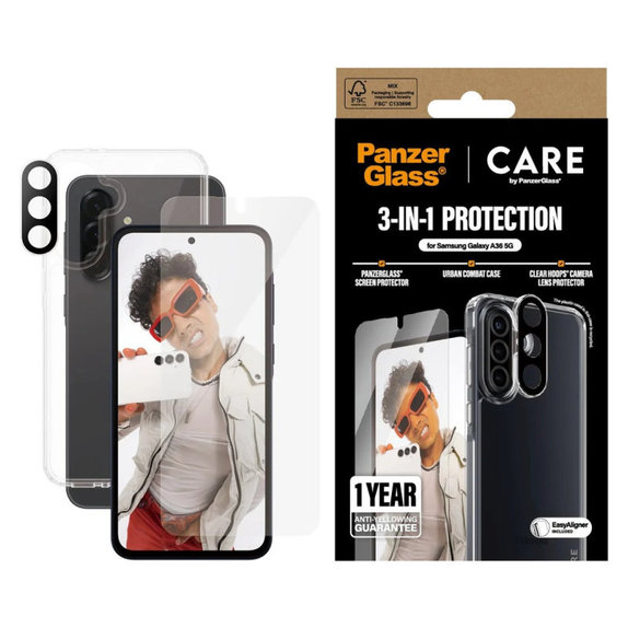 Bundle 3 σε 1 για Samsung A36 5G, CARE