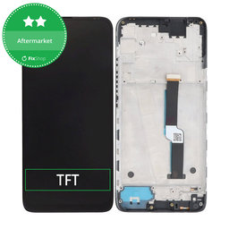 LCD Display Assembly για Motorola One Fusion Plus, Black, Aftermarket