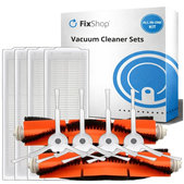 Σετ ανταλλακτικών για Xiaomi Mi Robot Vacuum Mop 2 Pro, 2 Lite (2x Κύρια βούρτσα, 4x Φίλτρο, 4x Πλαϊνή Βούρτσα)