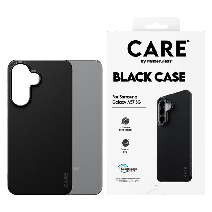 Θήκη TPU για Samsung Galaxy A57, Μαύρο, PanzerGlass