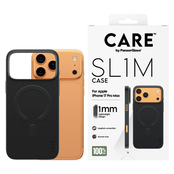 Θήκη SL1M για iPhone 17 Pro Max, Μαύρο, PanzerGlass