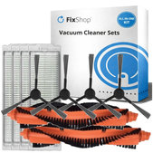 Σετ ανταλλακτικών για Xiaomi Viomi V2, V2 Pro, V3, SE, Mi Robot Vacuum Mop Pro (P), 2S (2x Κύρια βούρτσα, 4x Φίλτρο, 4x Πλαϊνή Βούρτσα)