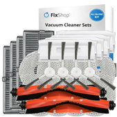 Σετ ανταλλακτικών για Xiaomi Robot Vacuum H40 - Complete set XL (2x Κύρια βούρτσα, 4x Φίλτρο, 4x Πλαϊνή Βούρτσα, 8x Πανί Σφουγγαρίστρας, 4x Σακούλα σκόνης)