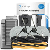 Σετ ανταλλακτικών για Dreame X50 Ultra, L50 Ultra, L40s Ultra, L40s Pro Ultra, X50 Master, Mova V50 (1 ζεύγος κύριων βουρτσών, 2x Φίλτρο, 2x Πλαϊνή Βούρτσα, 4x Πανί Σφουγγαρίστρας, 2x Σακούλα σκόνης)