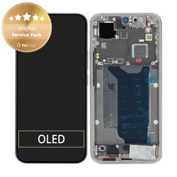 Οθόνη για Xiaomi 15T Pro 5G, Gray, Αφής με πλαίσιο, 5600050O12U00, Genuine Service Pack