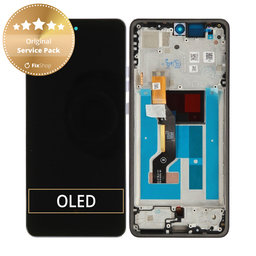 Οθόνη για Motorola Moto G86 5G, Αφής με πλαίσιο, Cosmic Sky, 5D68C30475, Genuine Service Pack