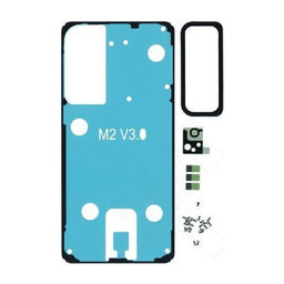 Σετ αυτοκόλλητων ταινιών για καπάκι μπαταρίας (Adhesive) για Samsung S26+, GH82-39221A, Genuine Service Pack