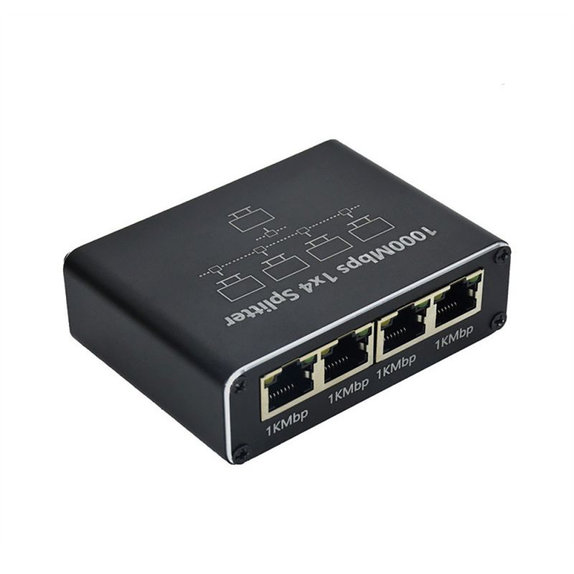 Gigabit Ethernet switch 4 θυρών, RJ45, 1000 Mbps
