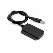 Αντάπτορας USB 2.0 σε IDE / SATA για HDD/SSD 2,5" και 3,5", με τροφοδοσία EU