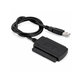 Αντάπτορας USB 2.0 σε IDE / SATA για HDD/SSD 2,5" και 3,5", με τροφοδοσία EU