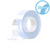 Αδιάβροχη κολλητική ταινία διπλής όψης, 20mm x 5m x 2mm, διάφανη