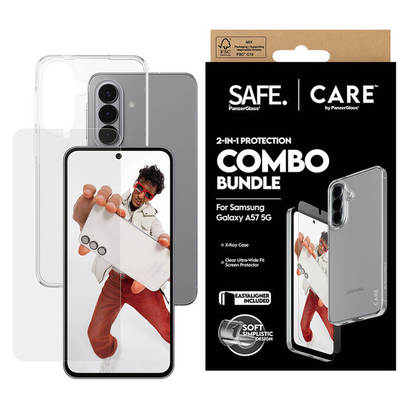 Bundle 2 σε 1 για Samsung Galaxy A57, PanzerGlass