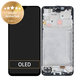 Οθόνη για Samsung A16 4G, Black, Αφής με πλαίσιο, GH82-36253A, Genuine Service Pack