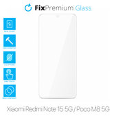 Προστατευτικό Γυαλί για Xiaomi Redmi Note 15 5G, Poco M8 5G, FixPremium
