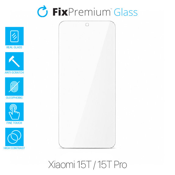Προστατευτικό Γυαλί για Xiaomi 15T, 15T Pro, FixPremium