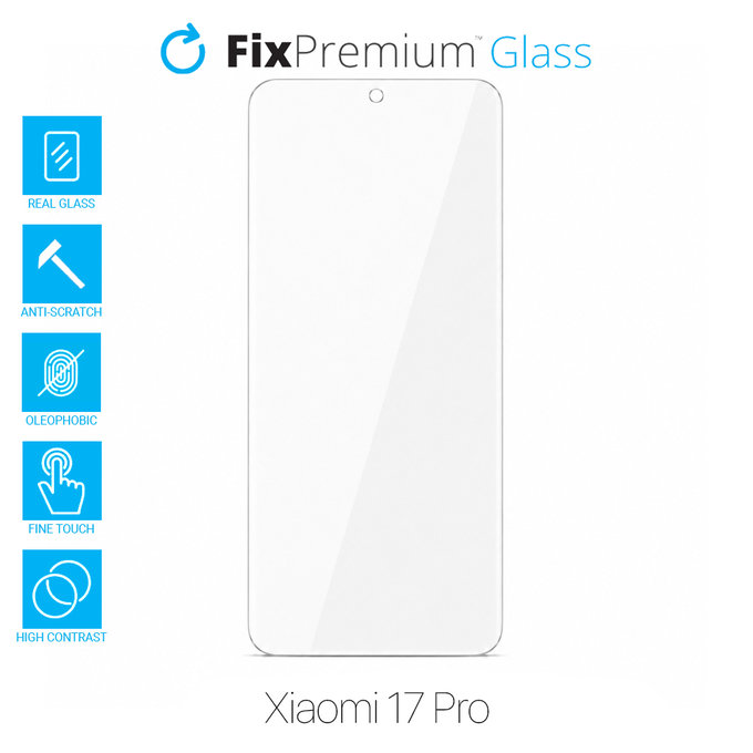 Προστατευτικό Γυαλί για Xiaomi 17 Pro, FixPremium