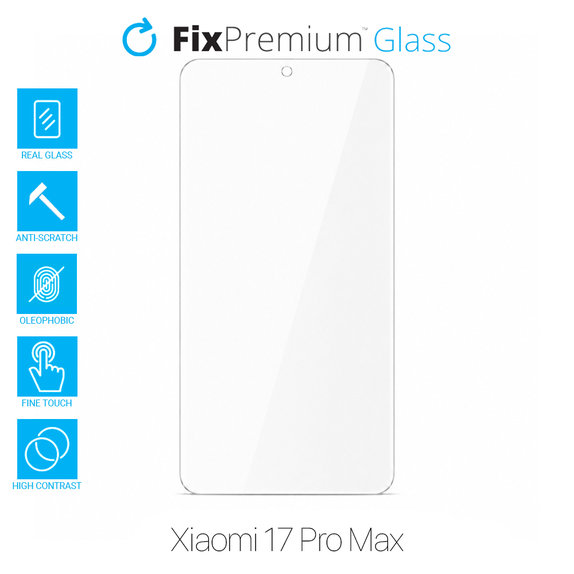 Προστατευτικό Γυαλί για Xiaomi 17 Pro Max, FixPremium