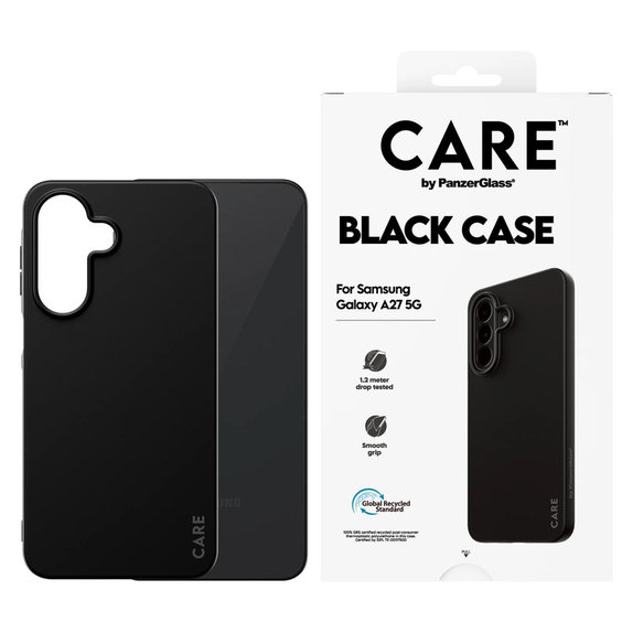 Θήκη TPU για Samsung Galaxy A27, Μαύρο, PanzerGlass