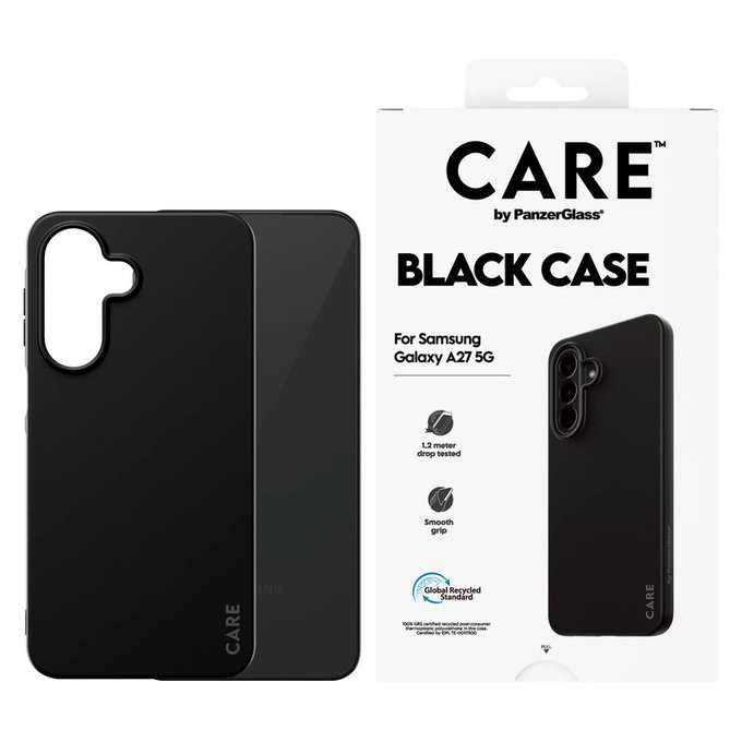 Θήκη TPU για Samsung Galaxy A27, Μαύρο, PanzerGlass
