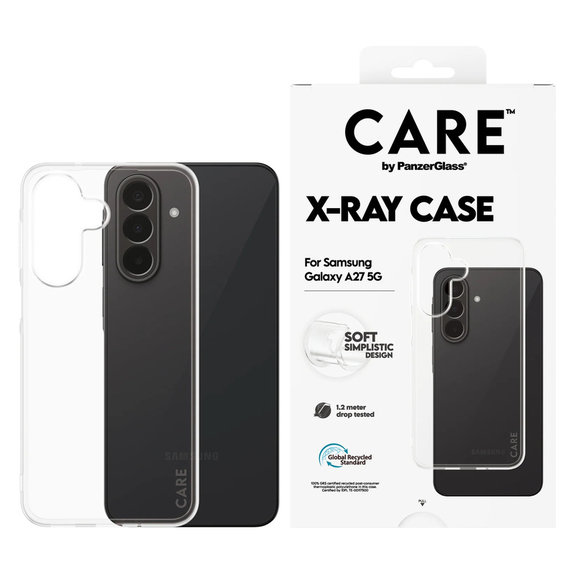 Θήκη X-Ray για Samsung Galaxy A27, Διάφανο, PanzerGlass