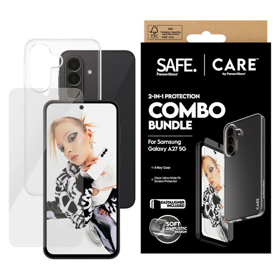 Bundle 2 σε 1 για Samsung Galaxy A27, PanzerGlass