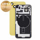 Γυαλί πίσω περιβλήματος για iPhone 14 Plus, Yellow, Pulled A