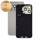 Γυαλί πίσω περιβλήματος για iPhone 15 Pro Max, Natural Titanium, Pulled A