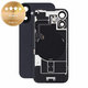 Γυαλί πίσω περιβλήματος για iPhone 16, Black, Pulled A