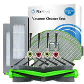 Σετ ανταλλακτικών για iRobot Roomba Combo 1138, Ecovacs Deebot Ozmo 930 (1x Κύρια βούρτσα, 2x Φίλτρα, 2 ζεύγη πλευρικών βουρτσών, 2x Πανιά σφουγγαρίσματος)