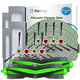 Σετ ανταλλακτικών για iRobot Roomba Combo 1138, Ecovacs Deebot Ozmo 930 (2x Κύριες βούρτσες, 4x Φίλτρα, 4 ζεύγη πλευρικών βουρτσών, 4x Πανιά σφουγγαρίσματος)