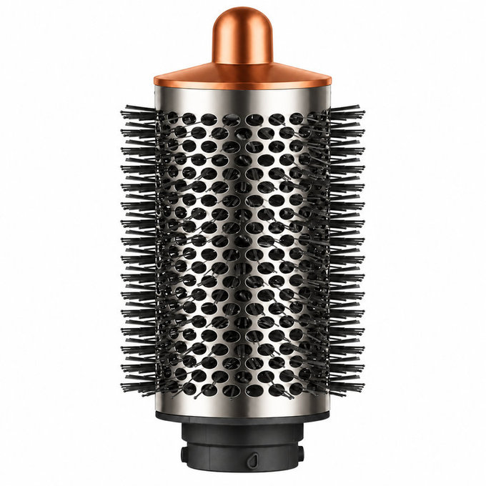 Μεγάλη στρογγυλή βούρτσα όγκου για Dyson Airwrap HS01, HS05, Nickel / Copper