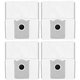 Σακούλα σκόνης, 4 τεμ. για Ecovacs Deebot T30c, T50-series, T80-series, X8-series, X9 Pro-series