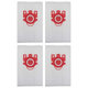 Σακούλα σκόνης, 4 τεμ. για Miele Compact C1, Compact C2, Complete C1, S4, S6, S 241 - S 799