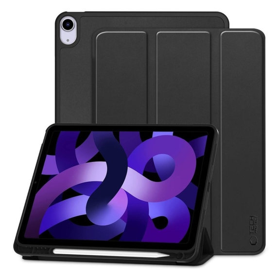 Θήκη Sc Pen για iPad Air 10.9" 4 / 5 / 2020-2022 / 11" 6 / 7 / 8 / 2024-2026, μαύρη, Tech-Protect