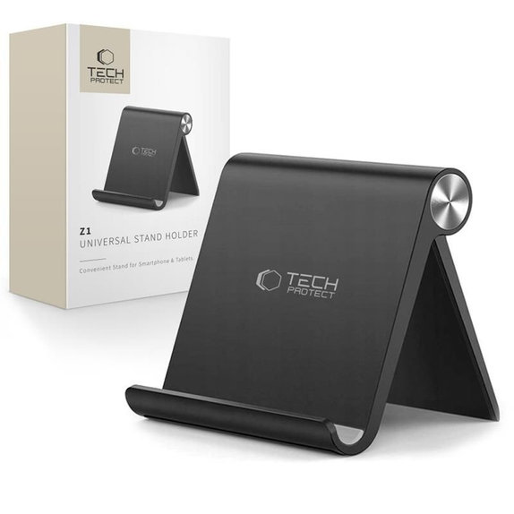 Βάση Z1 Universal Stand Holder Smartphone & Tablet, μαύρη, Tech-Protect
