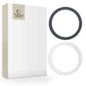 Μαγνητικός δακτύλιος MagSafe MagMat MagSafe 2-PACK Black &, ασημί, Tech-Protect