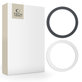 Μαγνητικός δακτύλιος MagSafe MagMat MagSafe 2-PACK Black &, ασημί, Tech-Protect